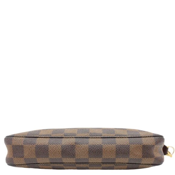 Louis Vuitton  Pochette Accessoires Damier Ebene Pouch Brown - Picture 9 of 13